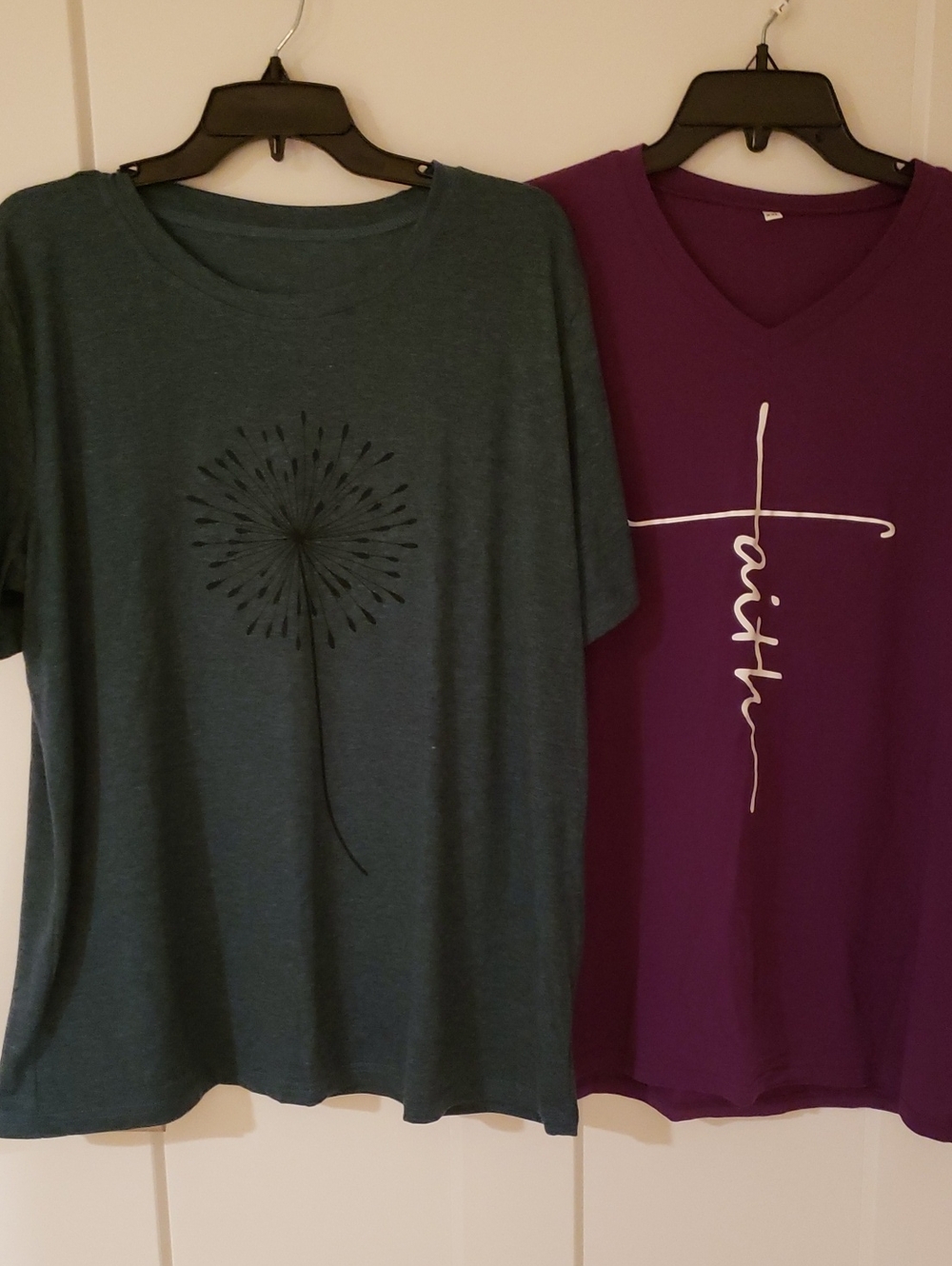 NEW Dandelion Graphic Tee & Faith V-Neck Tee